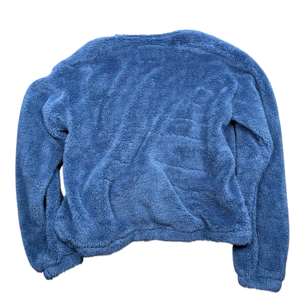 Penn State Nittany Lions 1/4" Zip Sherpa Sweater Women's Large Tribal Hit Zipper - Picture 4 of 6